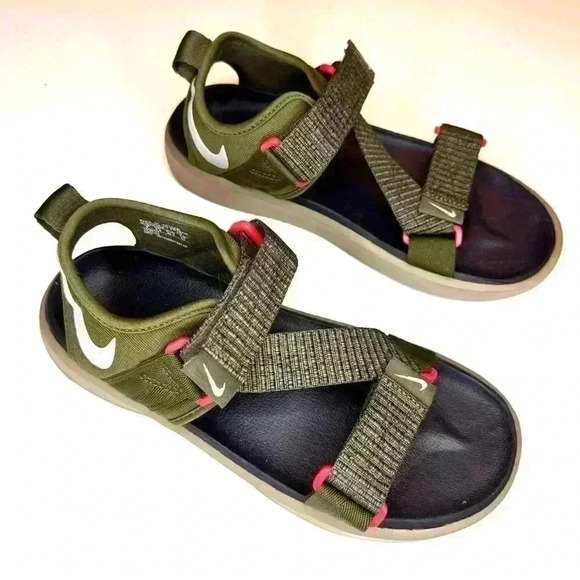 Nike Other - Nike Men’s Vista Sandal Rough Green/wolf Grey Strap Size-6